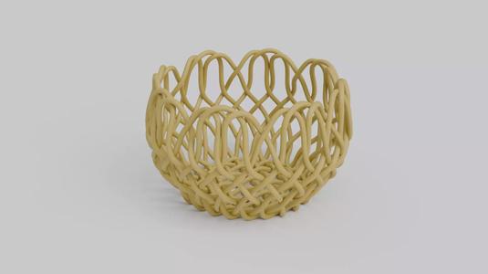 Wicker Bowl