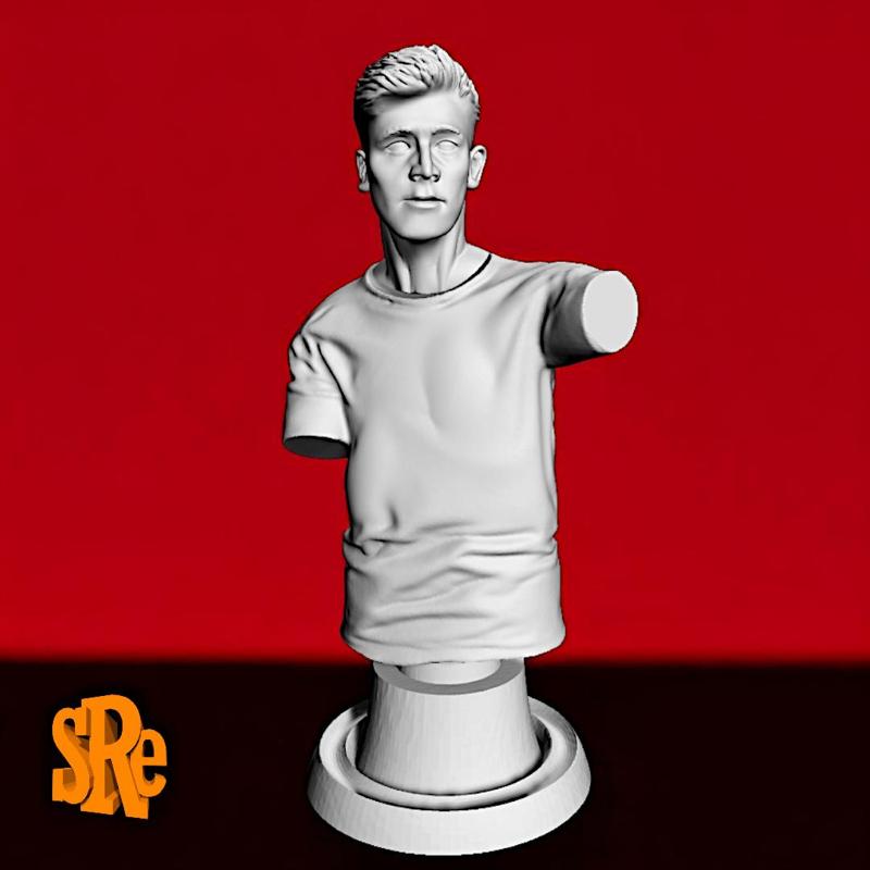 Arda Guler Bust - Turkish and Real Madrid Football Player