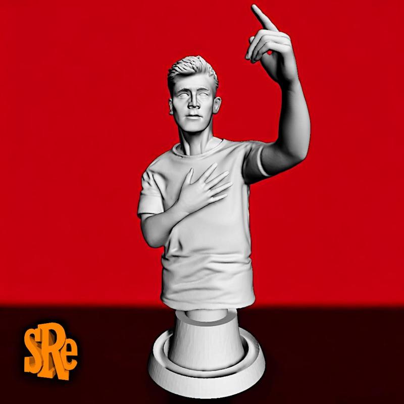 Arda Guler Bust - Turkish and Real Madrid Football Player