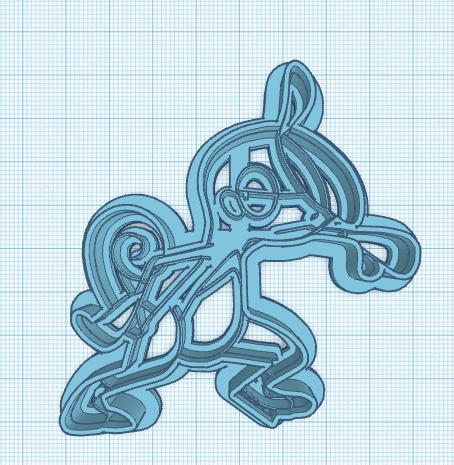 Pokemon: Drizzile Cookie Cutter