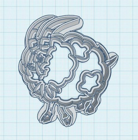 Pokemon: Dubwool Cookie Cutter