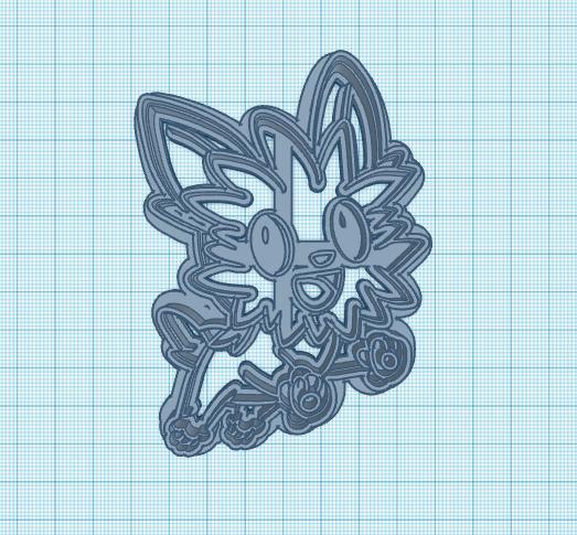 Pokemon: Lillipup Cookie Cutter