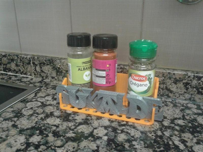 Spices support - soporte especias - espezien soportea