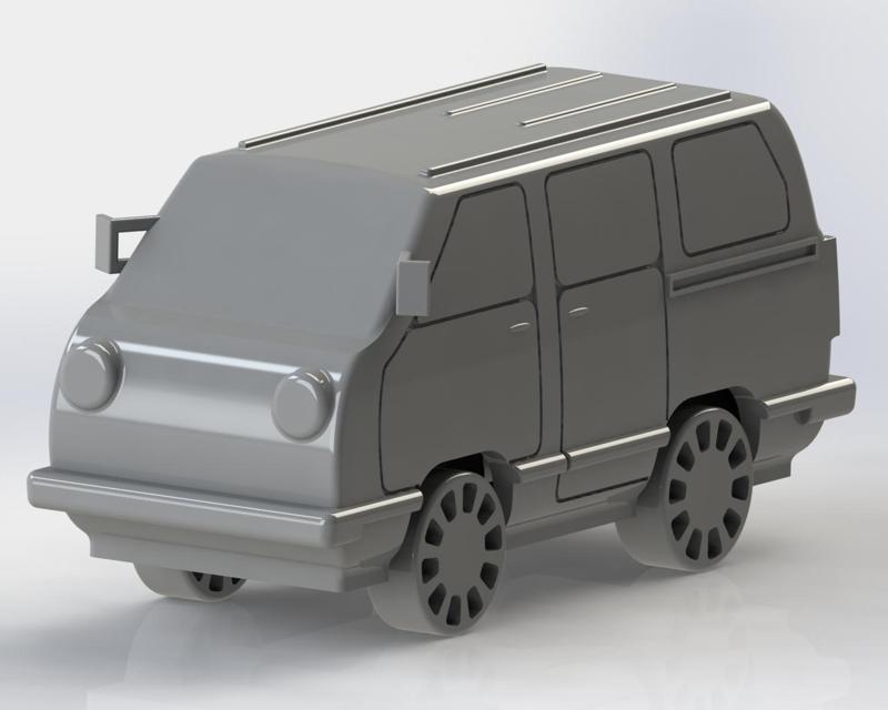 V06 combi toy car with suspension