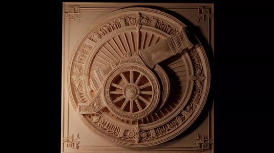 Cannon CNC 3d Print High Relief Sand Casting