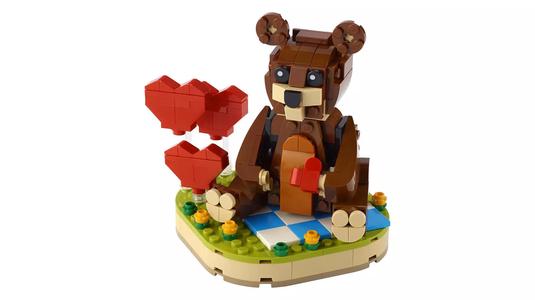 TwindBricks3D - 40462 Valentine Brown Bear
