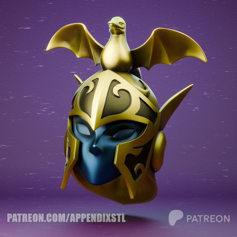 Grand Pope's V1 Helmet 1:1 Scale 3d Printable Prop