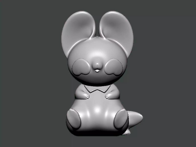 3D Model-CHARACTER0057 bunny rabbit