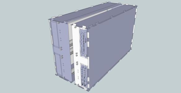 Eurorack Lasercut Case 104HP 14U CarryOn BiFold VideoSynth Case