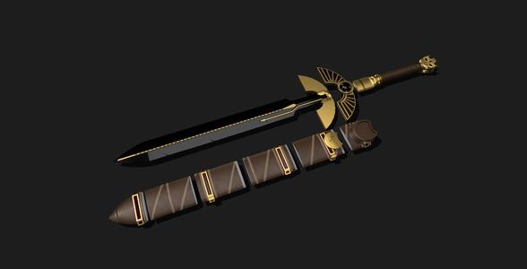 DF033 Raven sword of master sammael