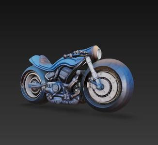 sci fi motorcycle