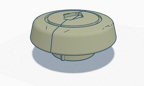 STEERING WHEEL CENTER RENAULT 12 ALPINE