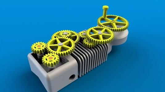 PrintorV2 3D Printable Internal Combustion Engine 3D Print model