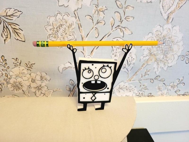 Doodlebob Pencil / Pen Holder