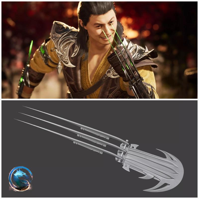 Shang Tsung Tekko-Kagi weapon - Sorcerers Lacerators