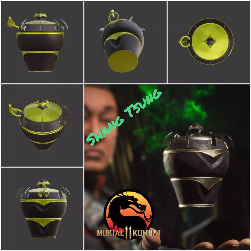 Shang Tsung souls phylacteries - Essence from the realm of light