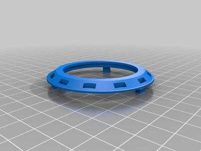 Replacement light fixture ring