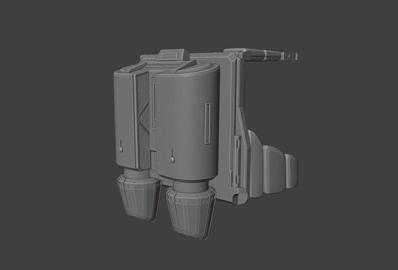 LIFT-850 Jump Pack Helldivers.
