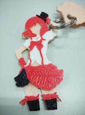 LoveLive! Nishikino Maki Keychain - Multiple Color Version