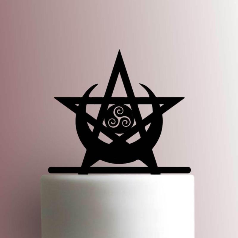 WICCAN SYMBOLS TOPPER
