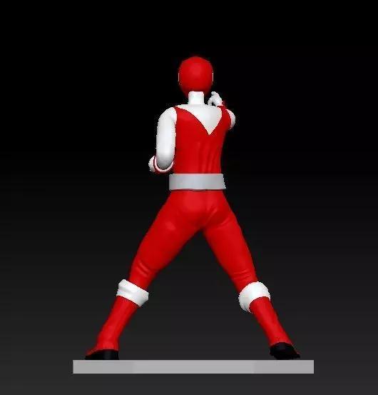 Maskman red 3d model