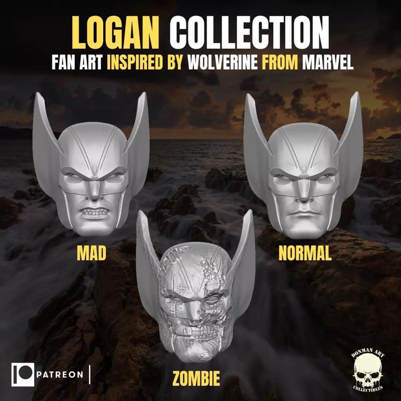 Logan Collection for action Figures fan art