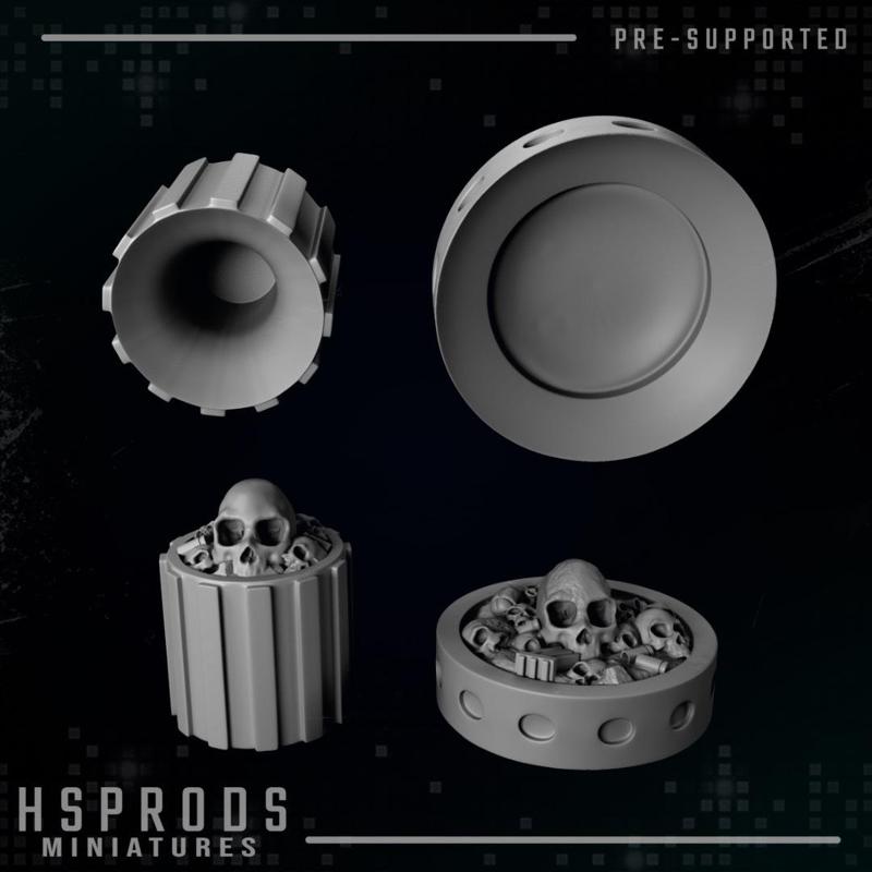 Paint swatches for Vallejo or citadel bottle