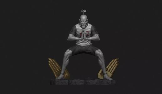 Netero Figure for 3D printing