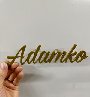 Adamko zapich cake topper