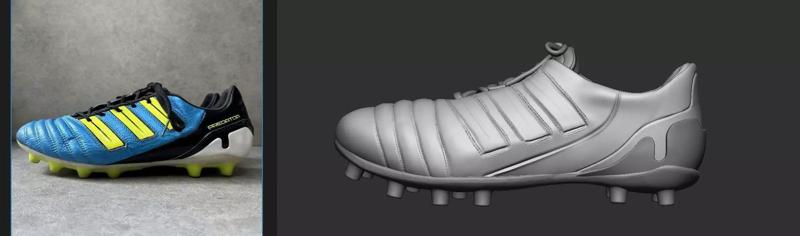 football adidas Adipower Predator X 3d print