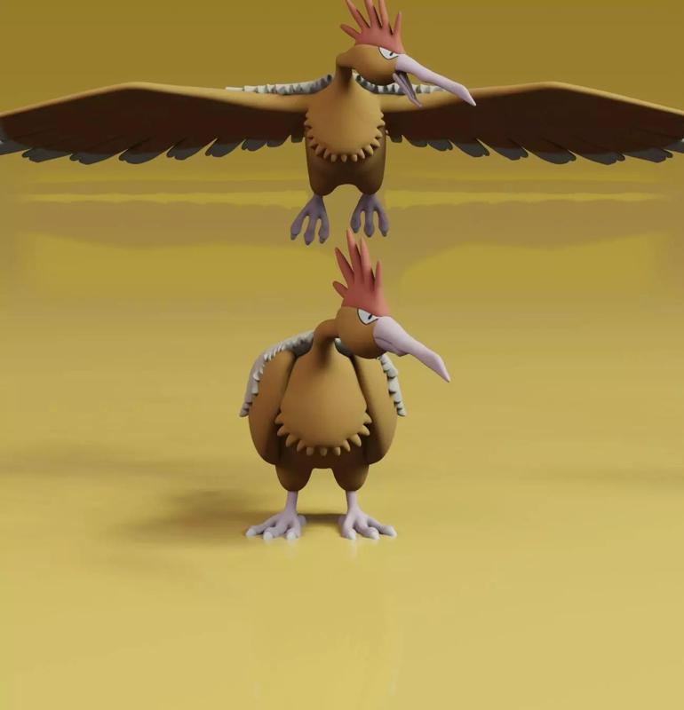 Fearow Pokemon Fanart 2 poses