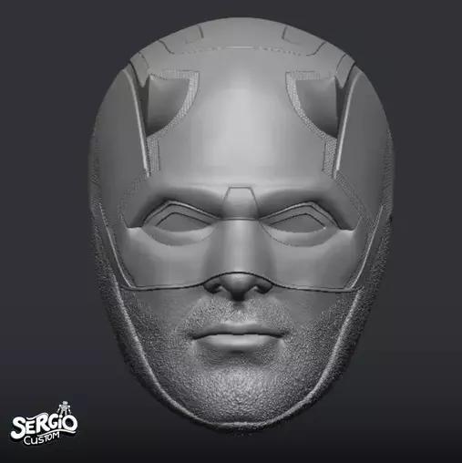 Daredevil Born Again Head Sculpt