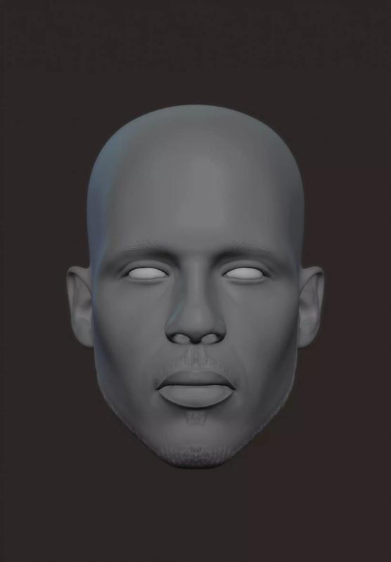 DMX Head Sculpt