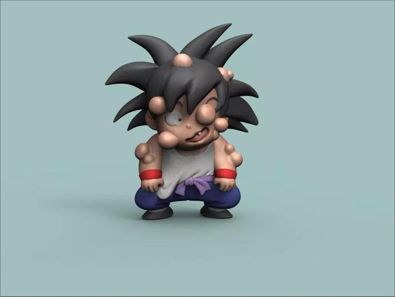 Goku training version