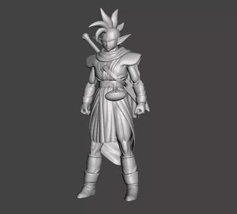 Tapion 3D Model dragon ball character
