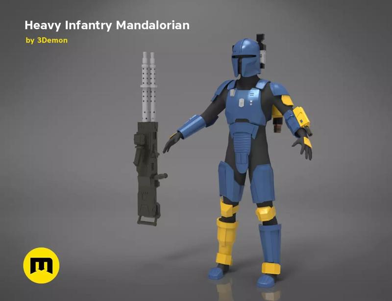 Paz Vizla Heavy Infantry Mandalorian Bundle