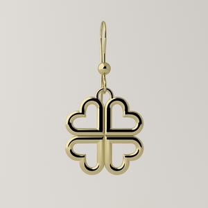 Hearts cross  earrings