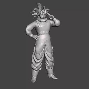 Son Goku Yadrat 3D Model