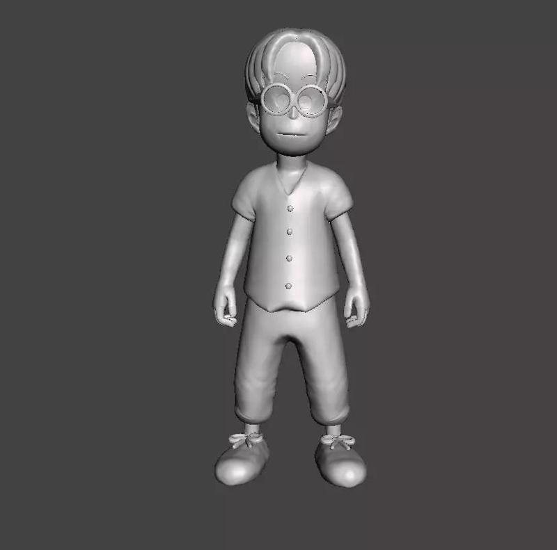 Koby kid 3D Model