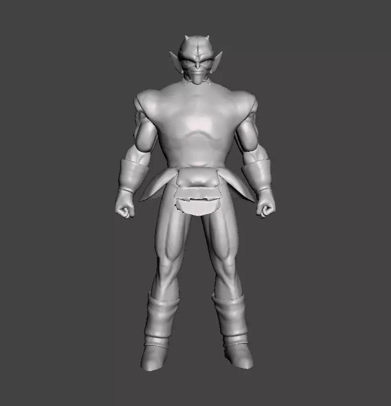 Kishime 3D Model armored man
