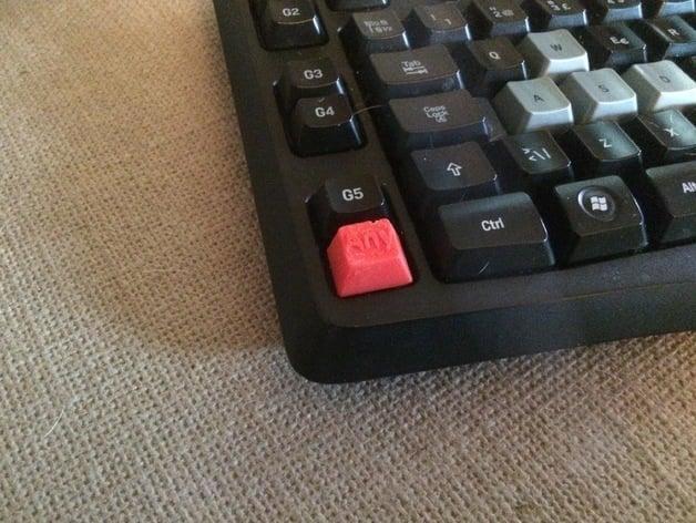 Keyboard button "Any key"