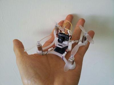 Micro 85 FPV Quadcopter - 8.5mm Motors, Micro Scisky, Quanum Pico, FRF3_EVO Brushed, fx798t