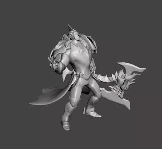 God King Darius 3D Model