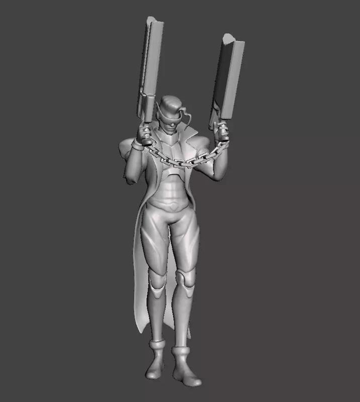 Demacia Vice Lucian 3D Model