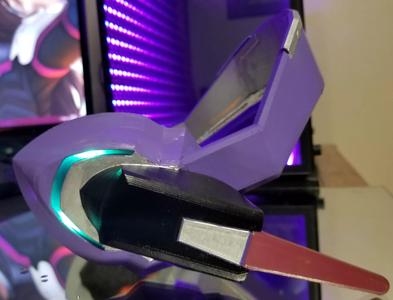 Dva LED Headset Cosplay Prop