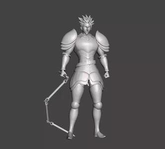 Ban Armor 3D Model