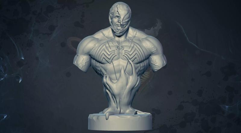 VENOM bust of