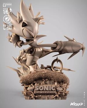 Wicked Video Games Sonic Sculpture