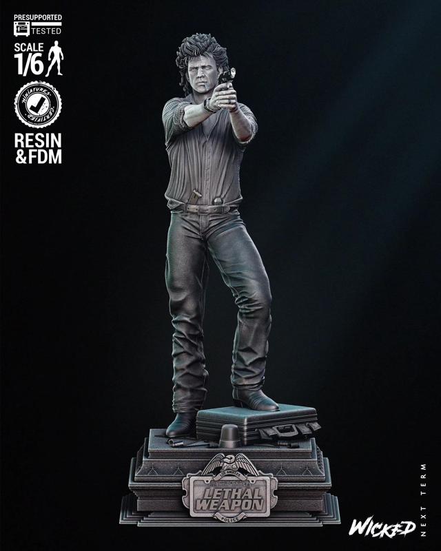 Wicked Movies Riggs Sculpture Tested for 3D