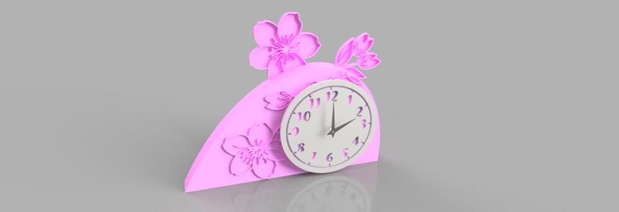 Sakura Clock